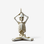 Dekoracyjny wyświetlacz z żywicy w postaci szkieletu na Halloween | BoneGuard