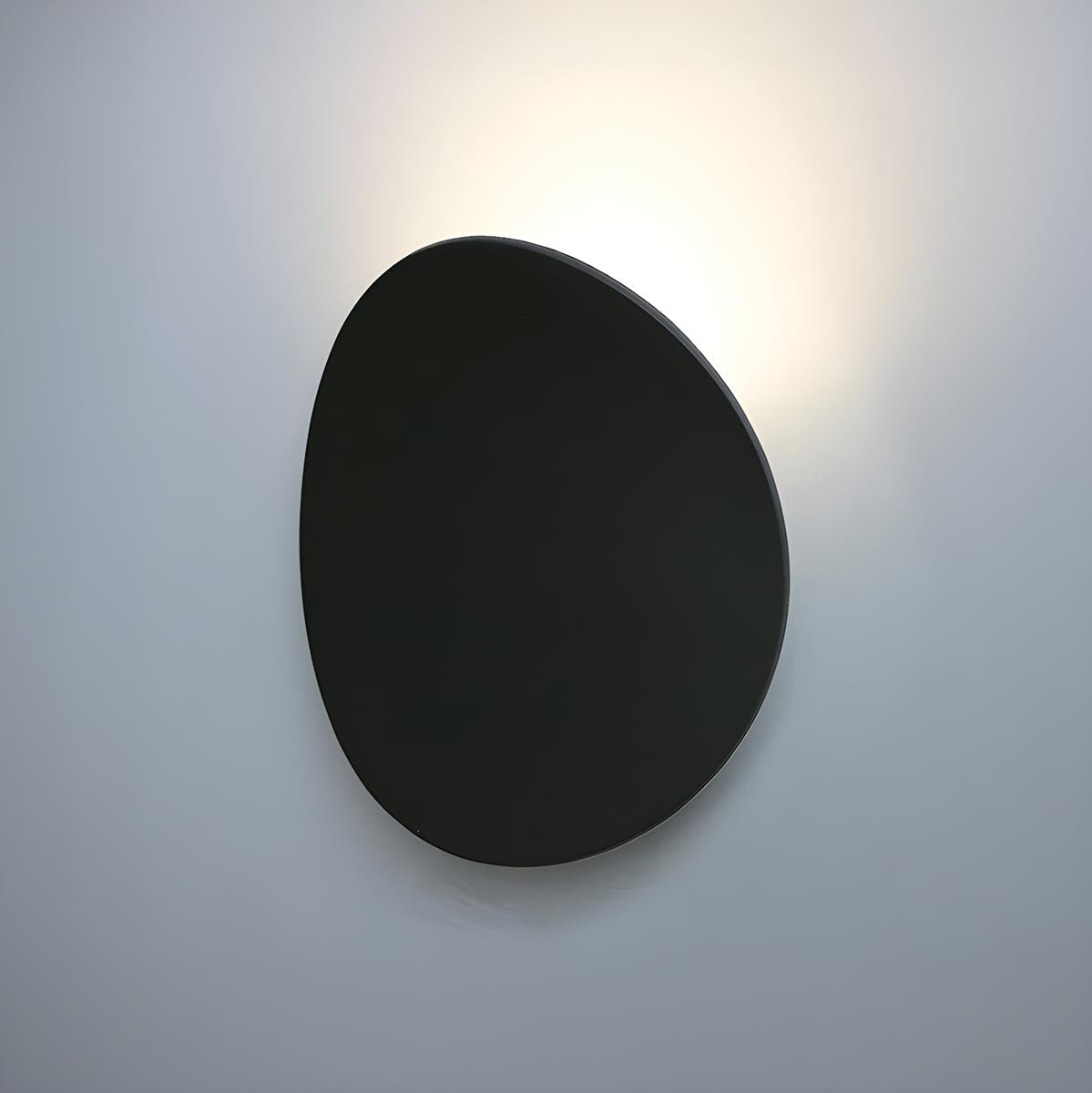 Owalna aluminiowa lampa ścienna LED, nowoczesne oświetlenie | Marina