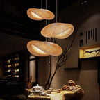 Lampa wisząca bambusowa boho LED | Luminara