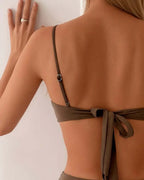 Zestaw bikini modelujący, dopasowany, elastyczny, na lato | Marvella