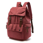 Vintage Rygsæk Canvas Stor Laptop Skole Arbejde Rejse Retro Unisex | Federico