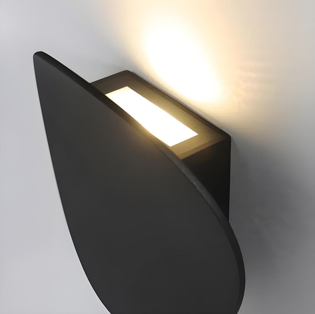 LED Væglampe Oval Aluminium Moderne Belysning | Marina