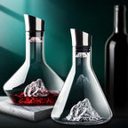 **1500 ml EISBERG-DEKANTER VINKANNA – Kreativer Luxus für Ihr Weinerlebnis** 2