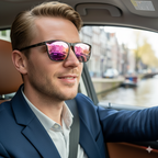 Polariserede clip-on solbriller med UV400 TAC-glas foldbart letvægtsdesign til briller | Yves