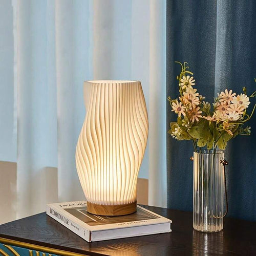 Lampa stołowa USB z funkcją przyciemniania metalowa | Lucentia
