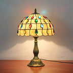 Bordlampe med Tiffany Inspireret Stemningslys | Aurelia
