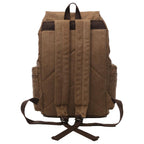 Vintage Rygsæk Canvas Stor Laptop Skole Arbejde Rejse Retro Unisex | Federico