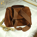 Pojemna skórzana torebka crossbody z regulowanym paskiem, na co dzień | Lorenzo