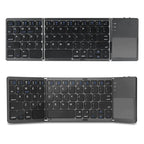 Sammenfoldeligt tastatur Bluetooth-touchpad til mobilbrug | Rovano