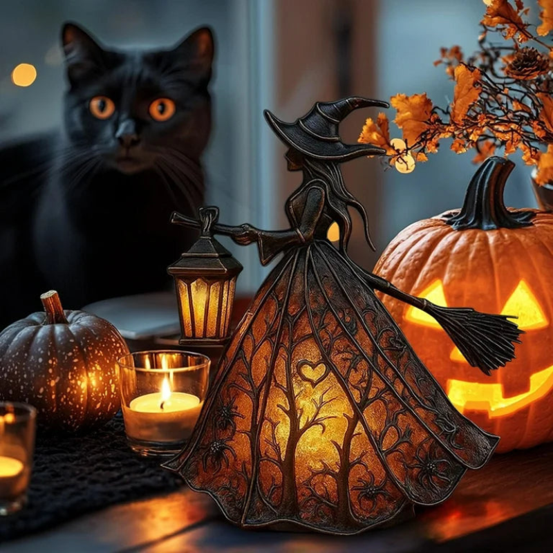 Lampa wiedźmy LED Dekoracja Halloween | WitchGlow