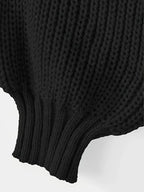 Striktrøje Cropped Blød Blouson Ærmer | Virela