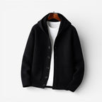 Bluza z kapturem Teksturowana Minimalistyczna Wygodna Codzienna | Varnel