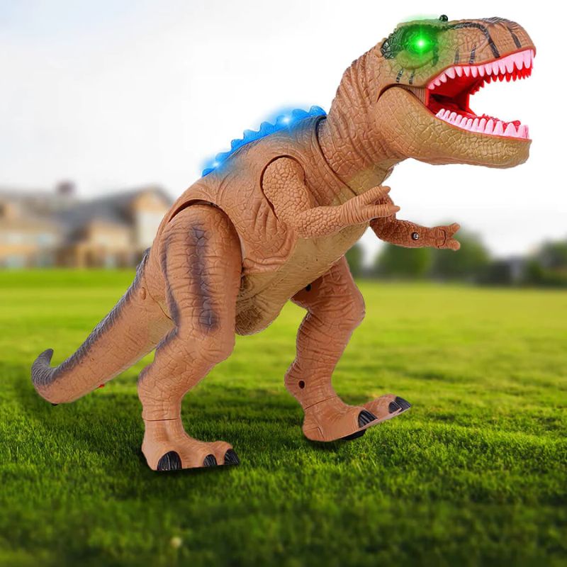 Zabawka dinozaur zdalnie sterowana LED | Zorvico