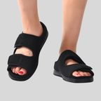 Slip-on sko med rund tå og flad hæl | Velmora