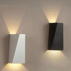Podwójna lampa ścienna LED aluminiowa oświetlenie ścienne | TwinGlow