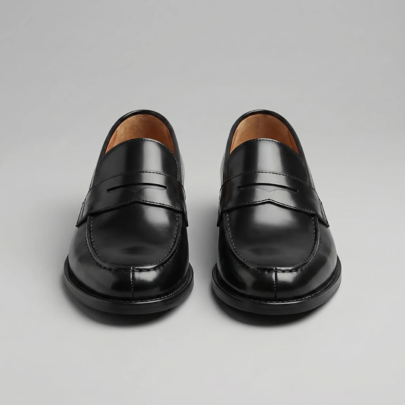 Męskie loafersy wsuwane skórzane | Alex