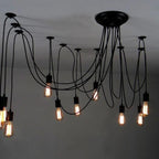 Multipendel Loftlampe Justerbart Multikabel Metal | FlexiBeam