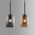 Szklana regulowana lampa wisząca LED, nowoczesne oświetlenie | LumiDrop