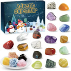 Edelsten Adventskalender med 24 mineraler til samling | RockAdvent