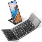 Sammenfoldeligt tastatur Bluetooth-touchpad til mobilbrug | Rovano