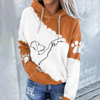 Hættetrøje Print Bomuld Polyester Komfort Casual | Zyroth