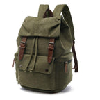 Vintage Rygsæk Canvas Stor Laptop Skole Arbejde Rejse Retro Unisex | Federico