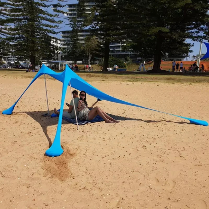 Przenośny namiot kempingowy odporny na wiatr, z łatwym rozkładaniem | CampShield