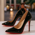 Pumps Spids Tå Høj Hæl Elegant | Mirela
