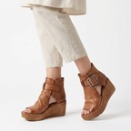 Sandaler Plateau Peep Toe Komfort | Brynna