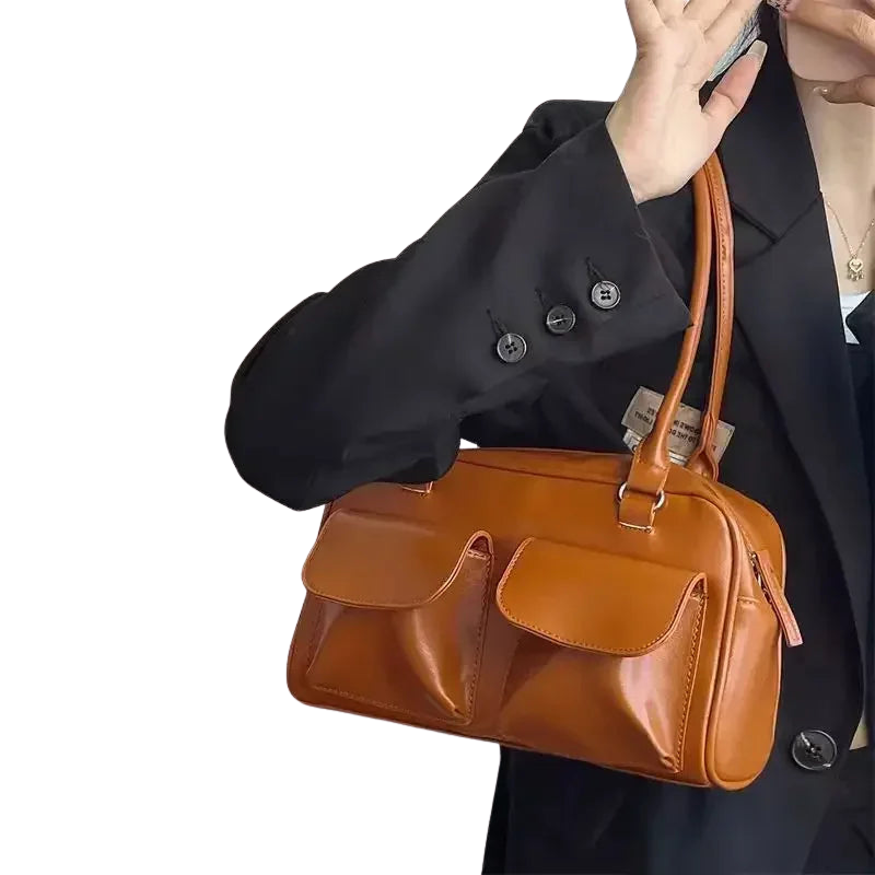 Marieke – Handtas met Meerdere Vakken en Ritssluiting Velani