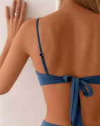 Zestaw bikini modelujący, dopasowany, elastyczny, na lato | Marvella