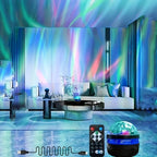 Bordlampe Nordlys Projektor Synkroniserer med Musik | Luminae