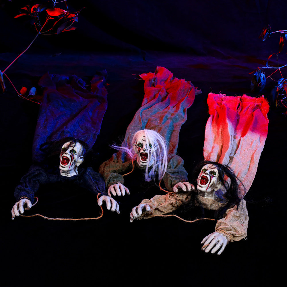 Dekoracja ducha Wisząca Dekoracja Halloween | GhostDrape