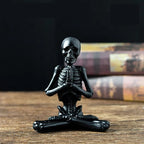 Dekoracyjny wyświetlacz z żywicy w postaci szkieletu na Halloween | BoneGuard