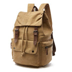 Vintage Rygsæk Canvas Stor Laptop Skole Arbejde Rejse Retro Unisex | Federico
