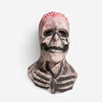 Kostium lateksowy na całą twarz z maską szkieletową na Halloween | SkullForge