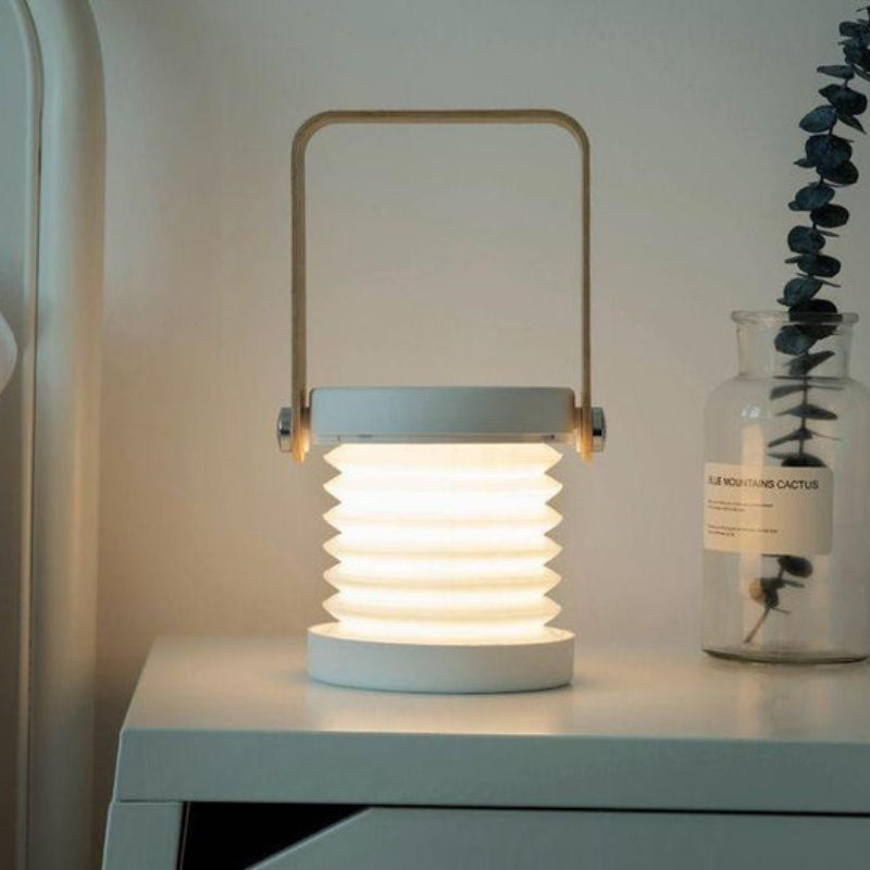 Ładowalna lampka nocna LED z dotykową regulacją jasności | GlowTouch