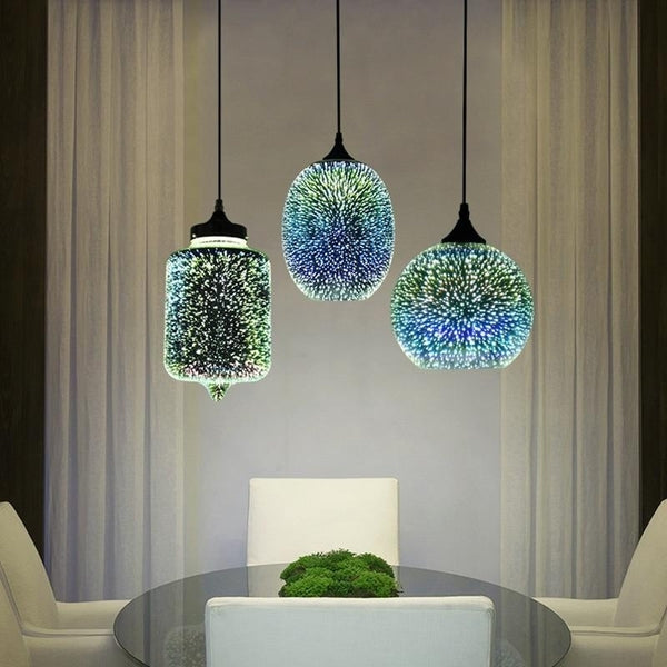 Lampa wisząca szkło metal zawieszenie na linie oświetlenie akcentowe | LumaRope