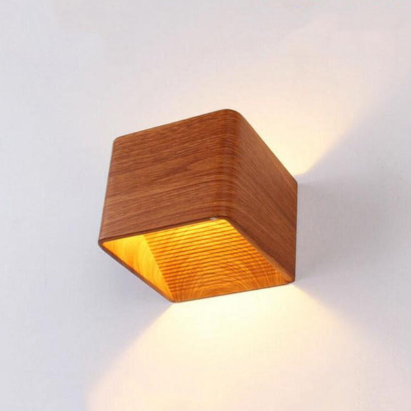Aluminiowa lampa ścienna LED do wnętrz emitująca światło w górę i w dół | BeamAura