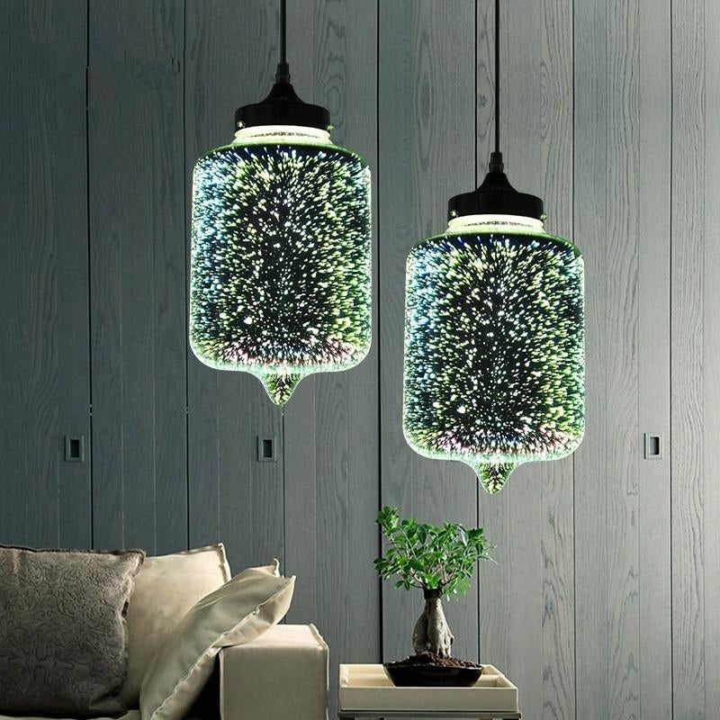 Lampa wisząca szkło metal zawieszenie na linie oświetlenie akcentowe | LumaRope