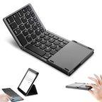 Sammenfoldeligt tastatur Bluetooth-touchpad til mobilbrug | Rovano