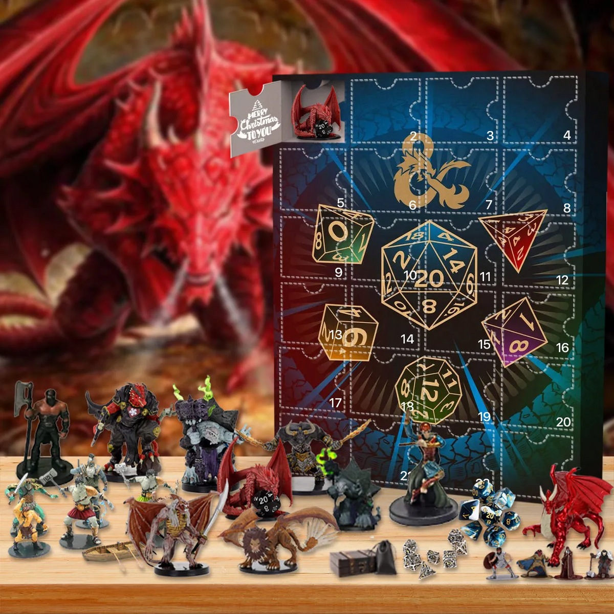Fantasy julekalender med 24 samleobjekter til december | Fantadvent