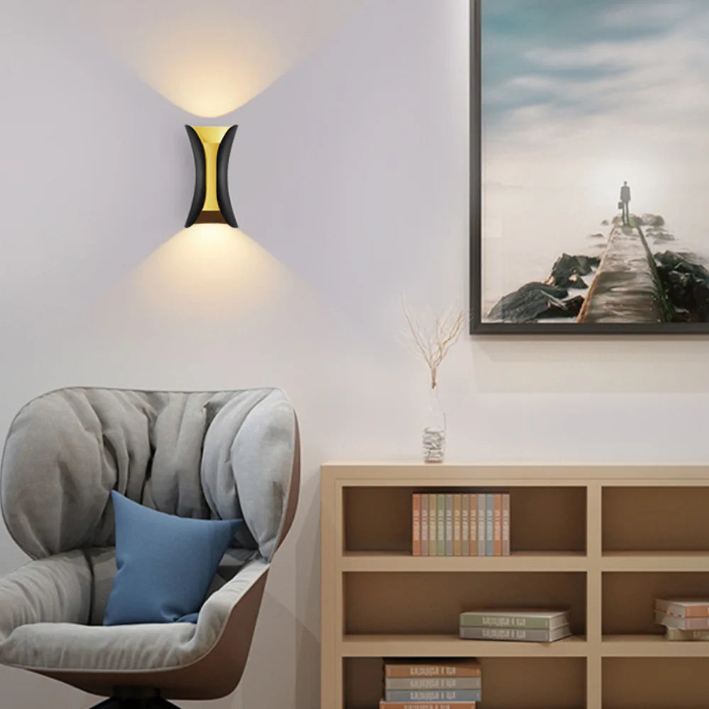 Kinkiet LED Aluminiowy IP65 Nowoczesny Zewnętrzny Wewnętrzny | Lucero