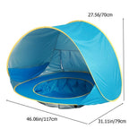 Baby Strandtelt Pop-up UV-beskyttelse | Novaris