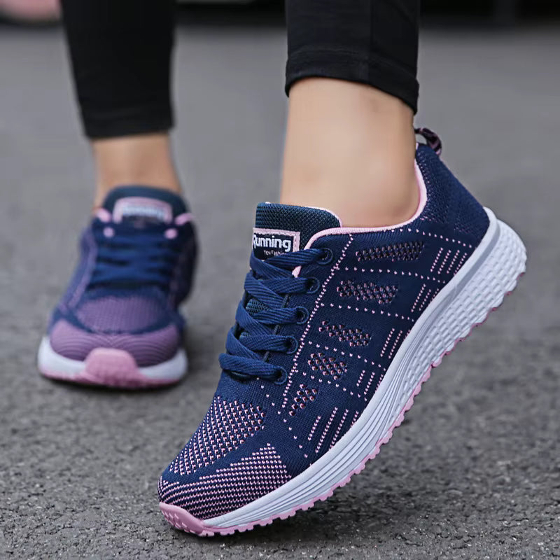 Damskie sneakersy Oddychająca siateczka Niskie Komfortowe | Wernitz