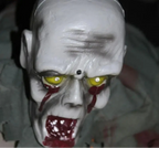 Zombie Dekoration Kravlende LED Sensor | GraveCrawler