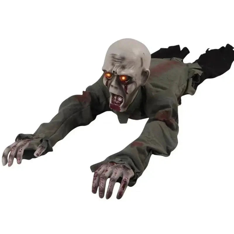 Dekoracja zombie Czołgająca się LED Czujnik | GraveCrawler