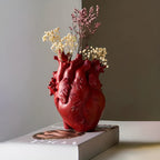 Vase Hjerteformet Bambus Træ Design | Cordelia