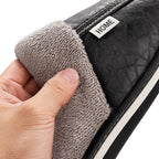 Isolerede slippers med kunstig pels og praktisk design | Norvik