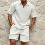 Todelt sæt T-shirt shorts afslappet komfort sommer | Laredo